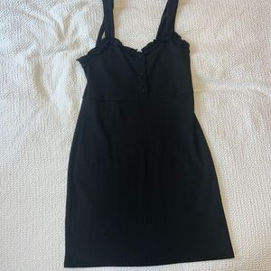 Black Urban Outfitters midi dress